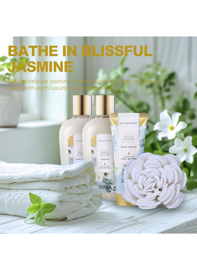 spa luxetique Spa Gift Baskets for Women - Spa Luxetique Gift Set for Women,15pcs Luxury Relaxing Spa Kit with Bath Bombs,Birthday Gifts for Women,Valentines Day Spa Gifts for Women