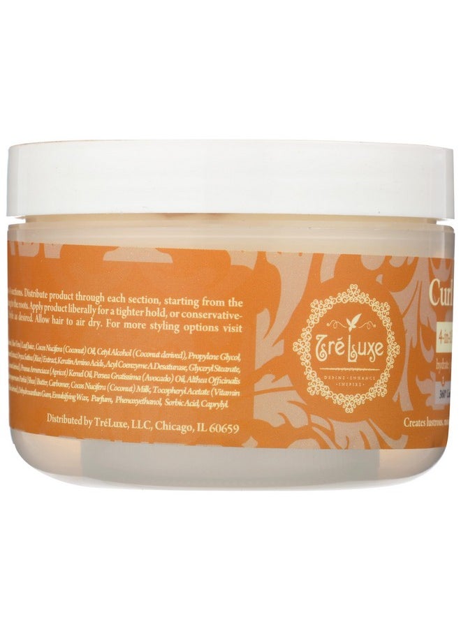 TRELUXE Curl Supreme Styling Creme, 8 OZ