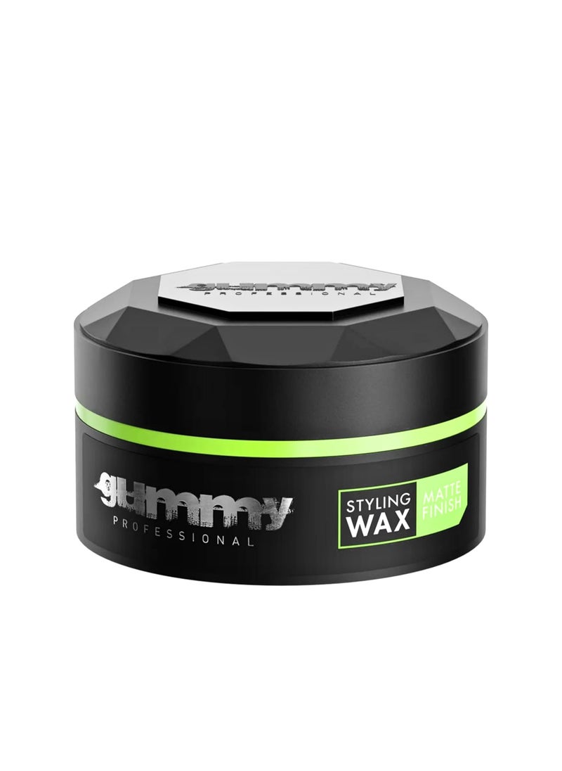Gummy FONEX STYLING SOFT HAIR WAX MATTE LOOK FINISH 150ML x 3 TUBS
