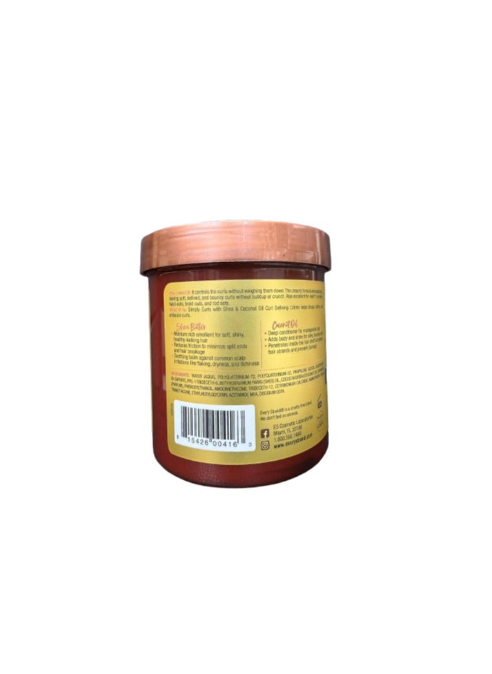 Simply Curls with Shea & Coconut Oil Curl Defining Creme 425g (USA)