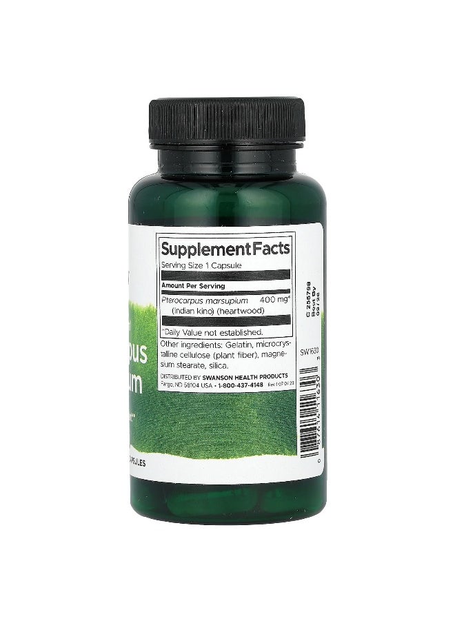 Swanson, Full Spectrum Pterocarpus Marsupium, 400 mg, 60 Capsules