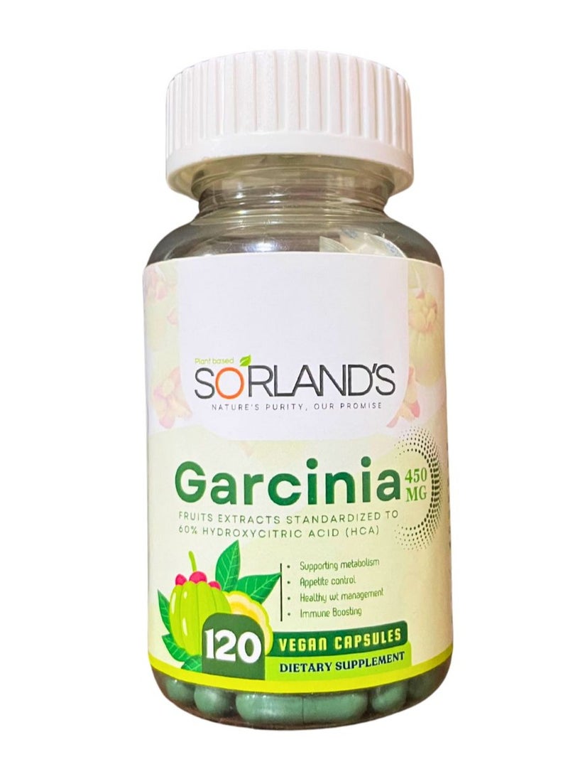 Garcinia Support  Healthy Metabolism -120 Vegan Capsules