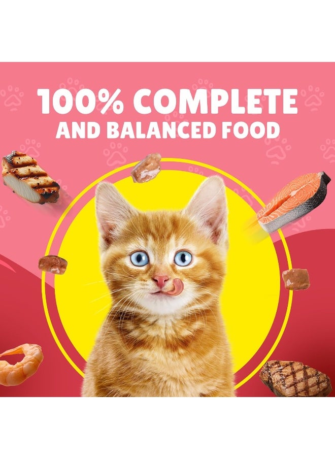 Friskies Purina - Purina Kitten Chicken Chunks In Gravy Wet Cat Food Pouch 85G (26 Pouches)