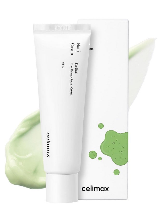 celimax The Real Noni Energy Repair Cream | with Ceramide, Moisturizing, Soothing, Hydrating, Anti Aging, Brightening, For Wrinkle & Fine Line, For Sensitive Dry Oily Skin, 50ml