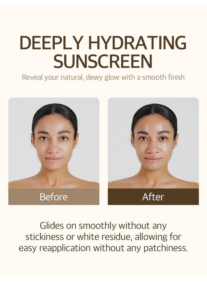 mixsoon Bean Sunscreen SPF 50 Airy Texture Type For Face Korean Skin Care 1.69 fl oz / 50ml