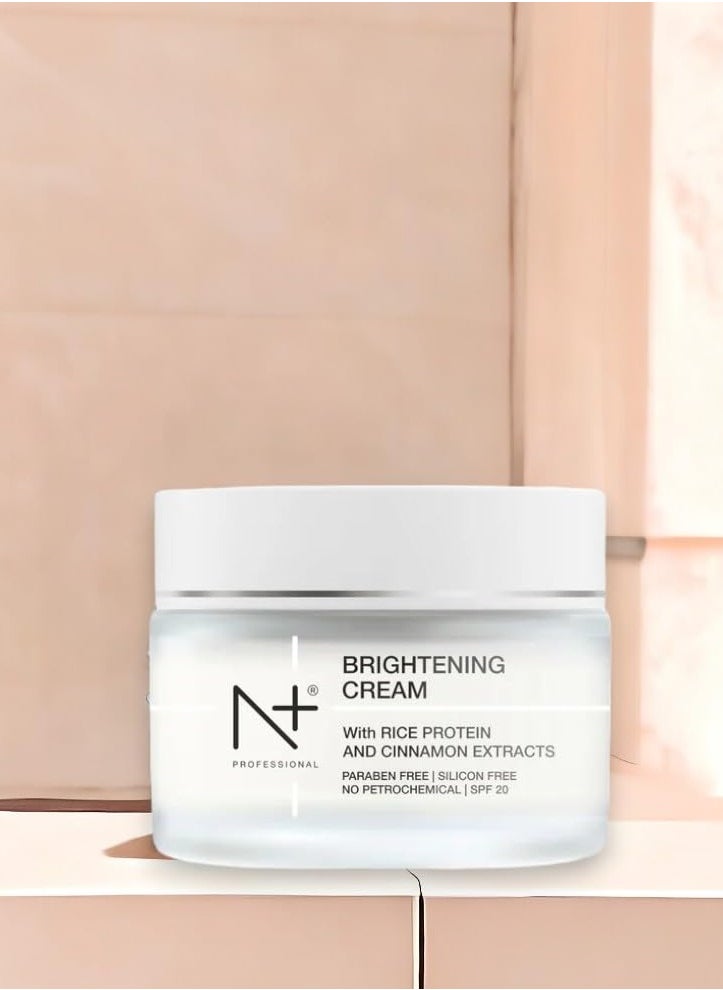 Brightening Cream, With Rice Protein and Cinnamon Extracts 50GM