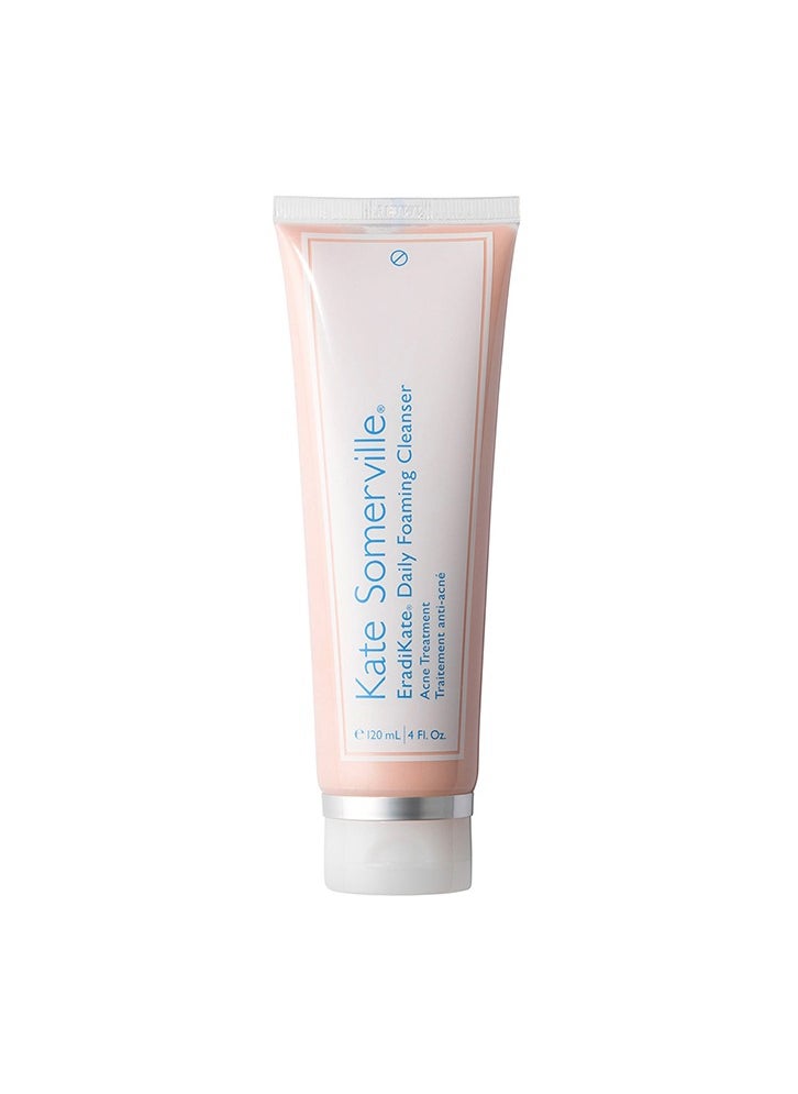 Kate Somerville EradiKate Daily Foaming Cleanser Acne Face Wash for Visibly Clearer Skin 4oz120ml