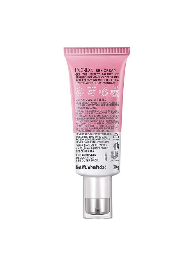 Bb+ Light Coverage Cream, Instant Spot Coverage For Normal Skin + Natural Glow, 01 Original 30 G, Pack Of 1