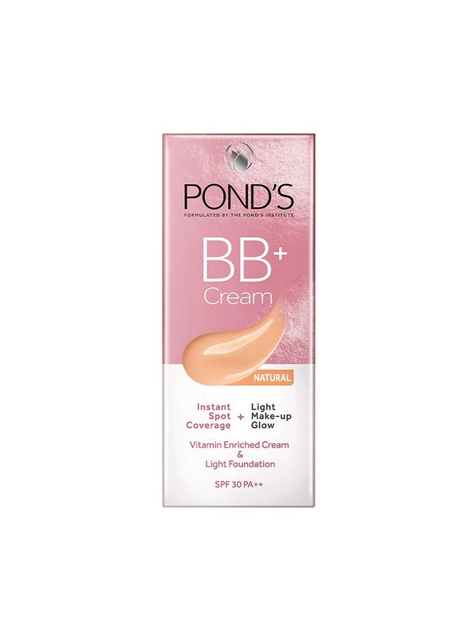 Bb+ Light Coverage Cream, Instant Spot Coverage For Normal Skin + Natural Glow, 01 Original 30 G, Pack Of 1