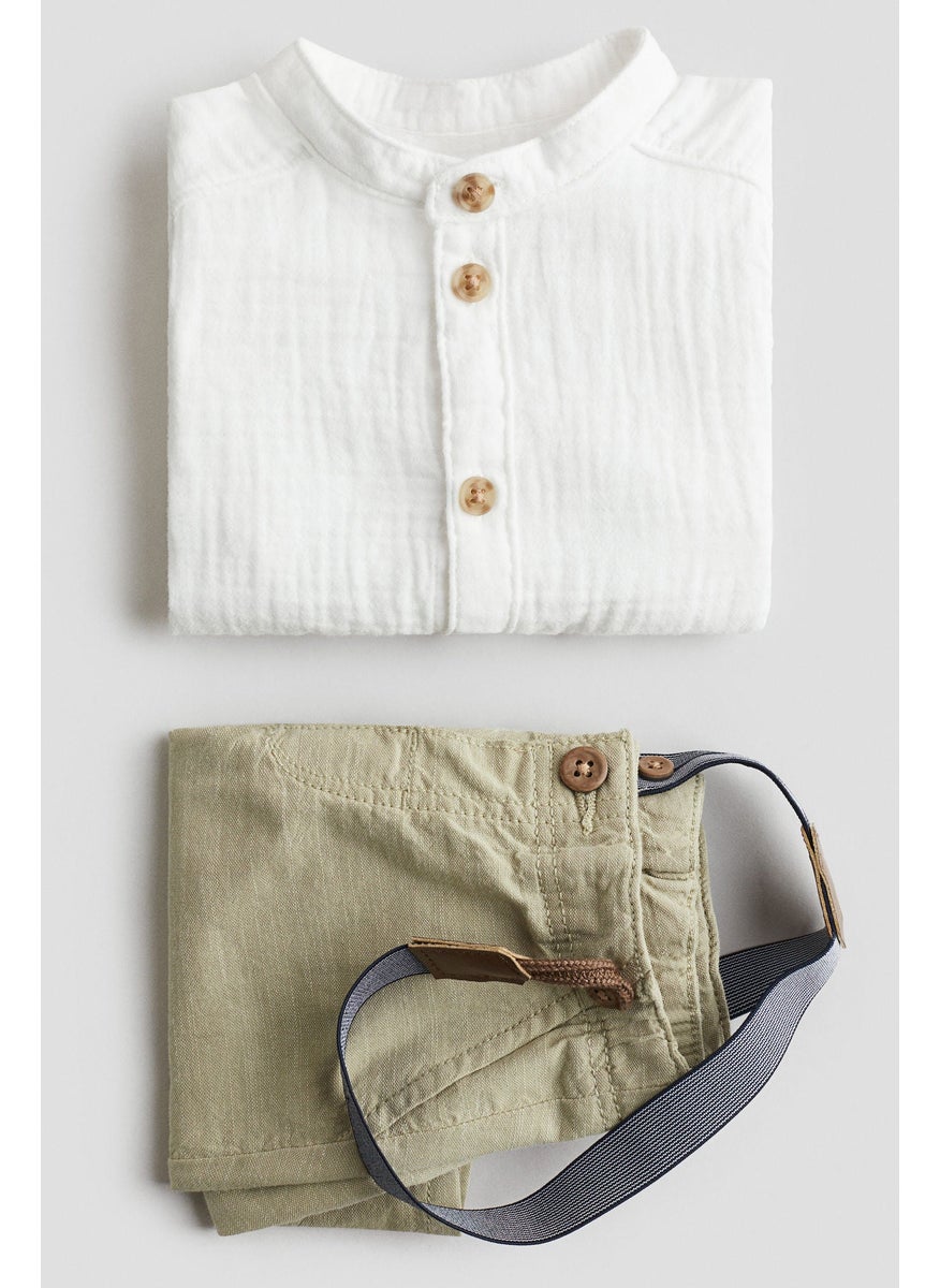 2-Piece Set With Braces