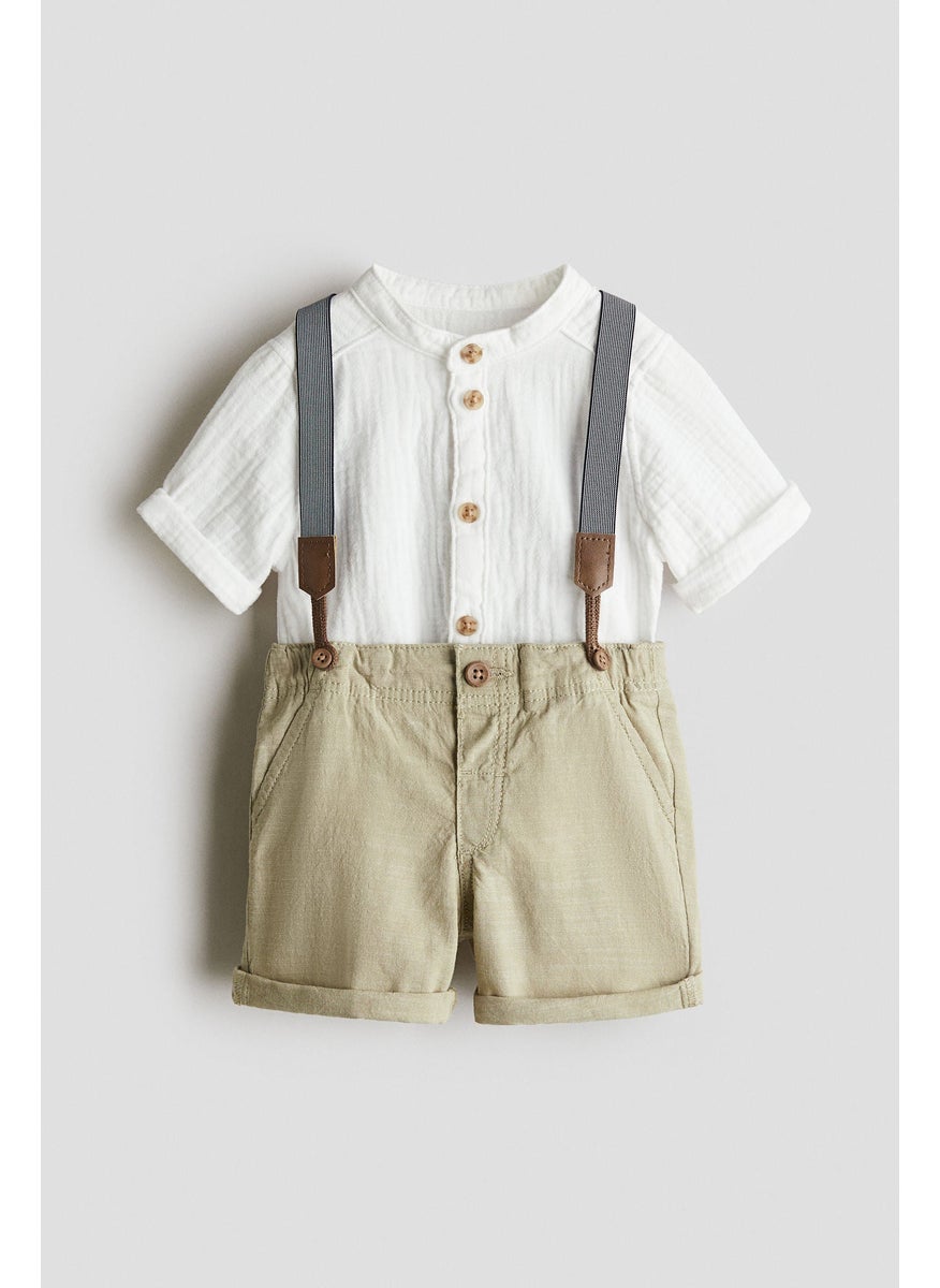 2-Piece Set With Braces