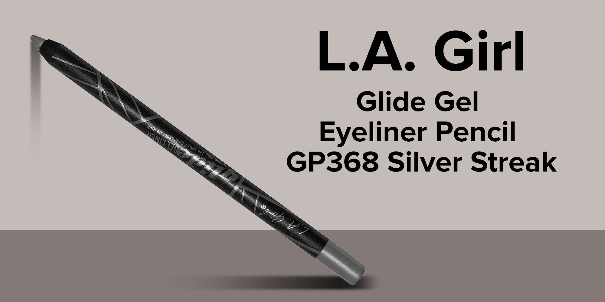 Gel Glide Eyeliner Pencil Silver Streak