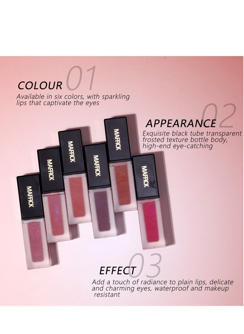 Maffick Lip Gloss, Super Lustrous The Gloss, Non-Sticky, High Shine Finish, 4.5g