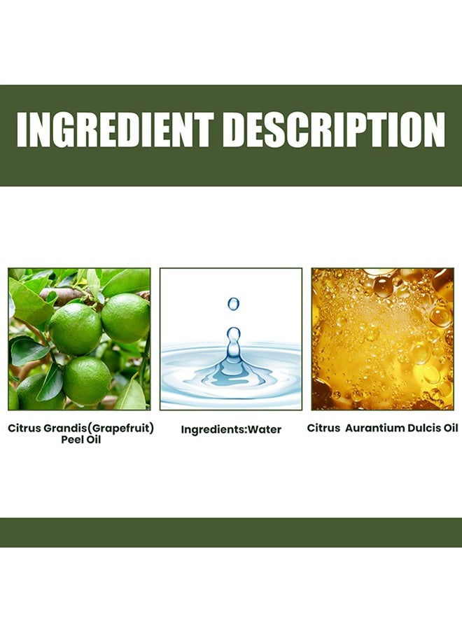 Hair Lotion，For Thicker Hair Encourage Hair Growth，Grapefruit Hair Care Spray Strengthen and Repair Hair Roots, Prevent Hair Loss and Maintain Hair Essential Oil