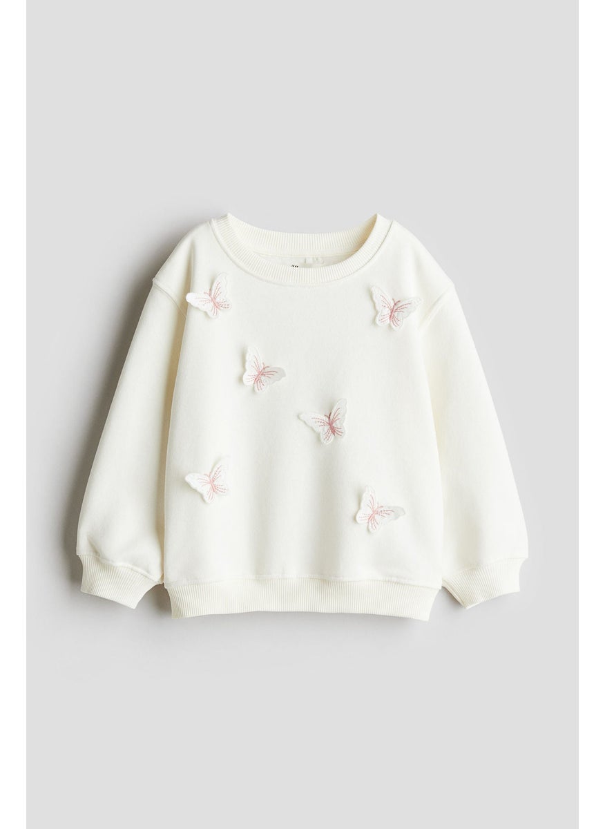 Motif-Detail Sweatshirt