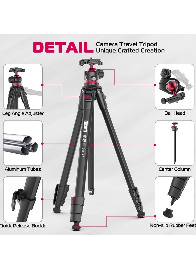 ULANZI MT-55 Ombra Travel Tripod, 62.2