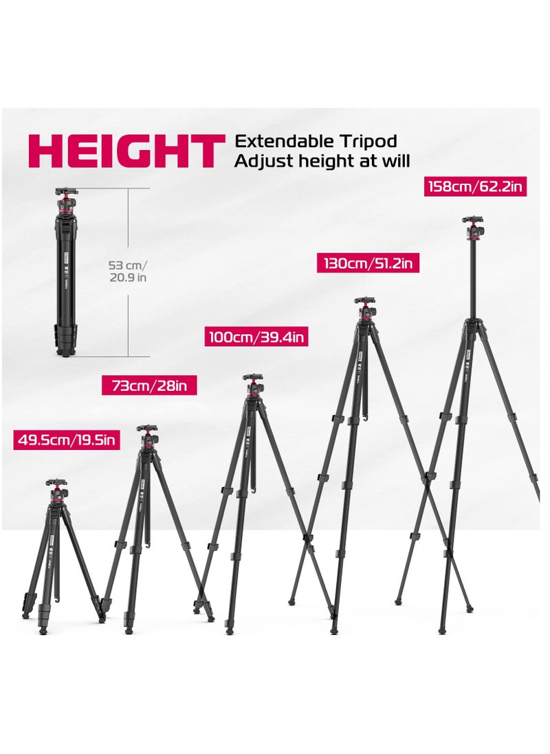 ULANZI MT-55 Ombra Travel Tripod, 62.2