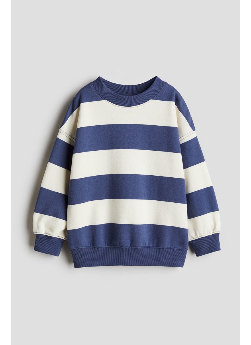 Oversized Crew-Neck Sweatshirt