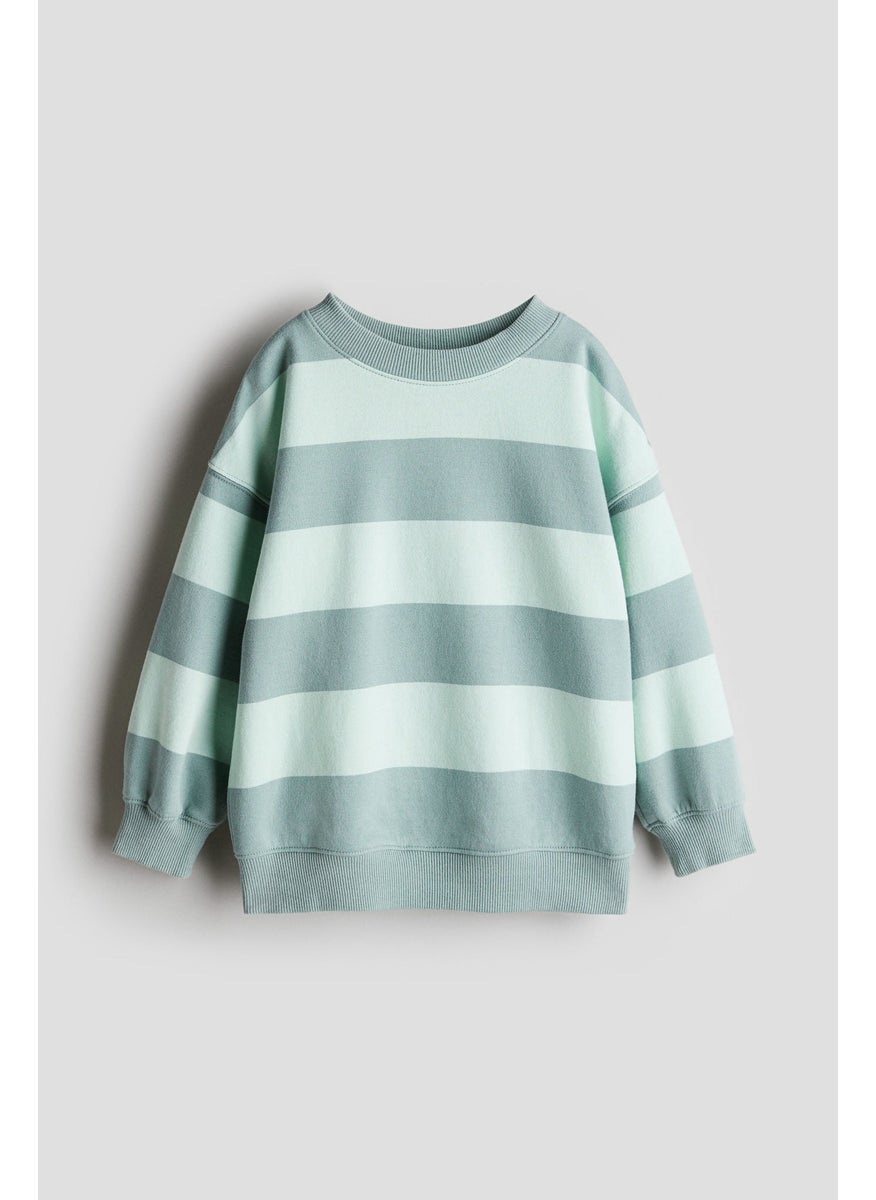 Oversized Crew-Neck Sweatshirt