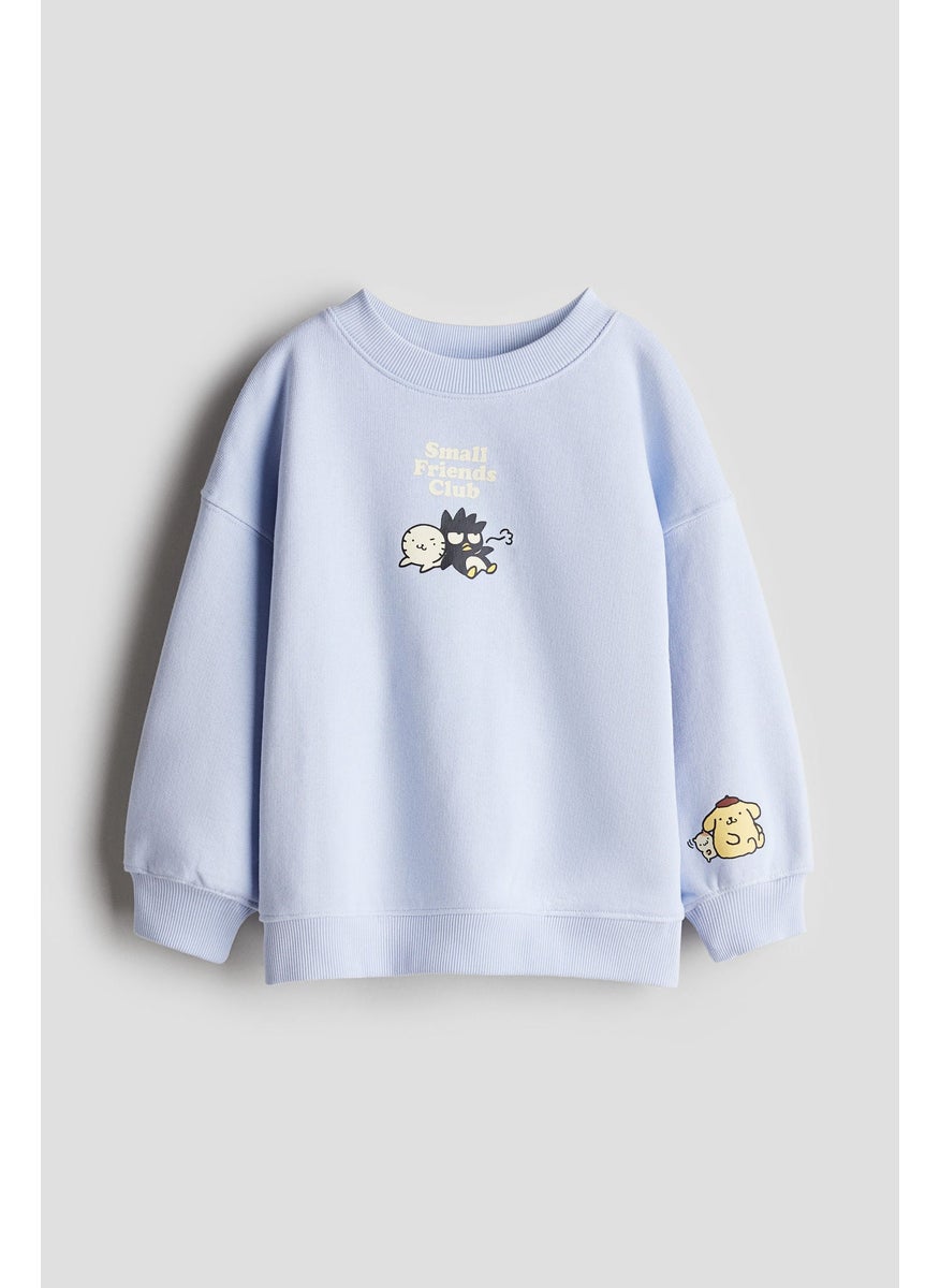 Print-Motif Sweatshirt