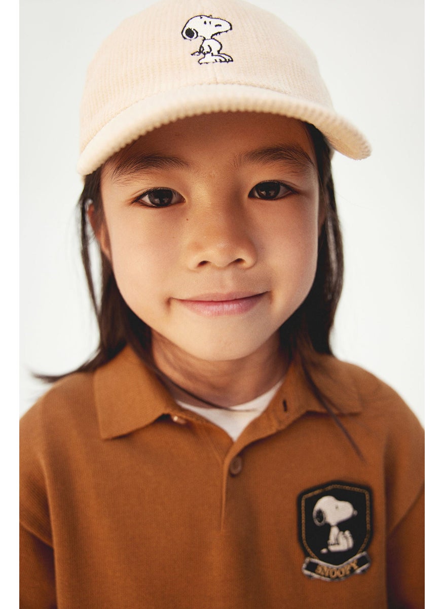 Fine-Knit Polo Shirt