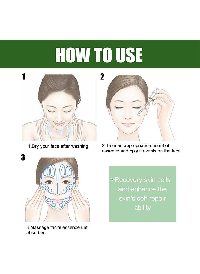 Green Tea Serum,Pore Shrinking Rejuvenates The Skin Moisturizing And Gently Shrinks,Anti-oxidation ,Oil control,hydrating and nourishing,Whitching Essenge (10ml）