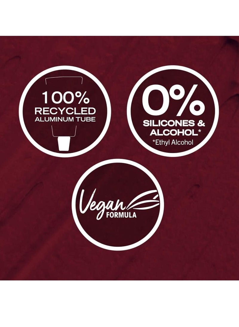 LIVE Urban Metallics Vibrant Long Lasting Permanent Red Hair Dye Infused with Coconut Oil for Shiny Hair Ruby Glaze U68