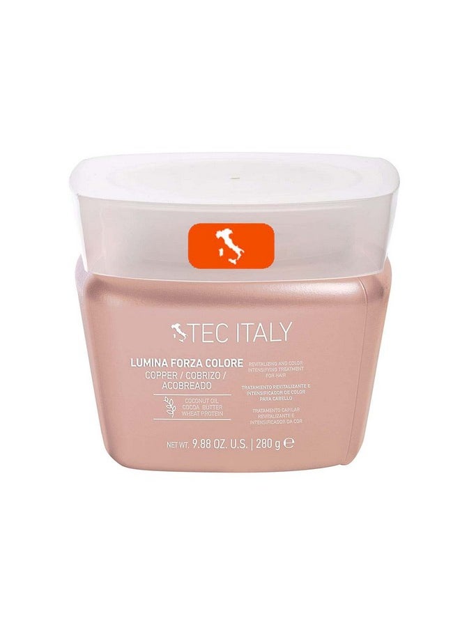 Tec Italy Lumina Forza Colore Cobrizo/Copper Hair Color Intensifier 9.52 oz