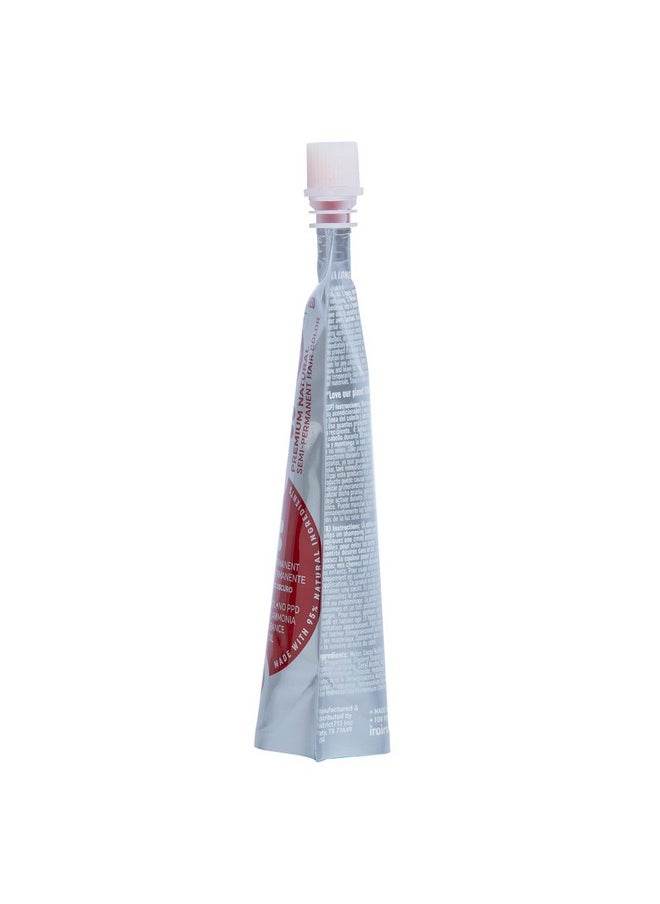 IROIRO Premium Natural Semi-Permanent Hair Color 100 Dark Red (4oz)