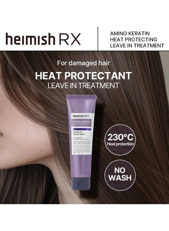 RX Amino Keratin Heat Protecting Leave In Treatment 150ml