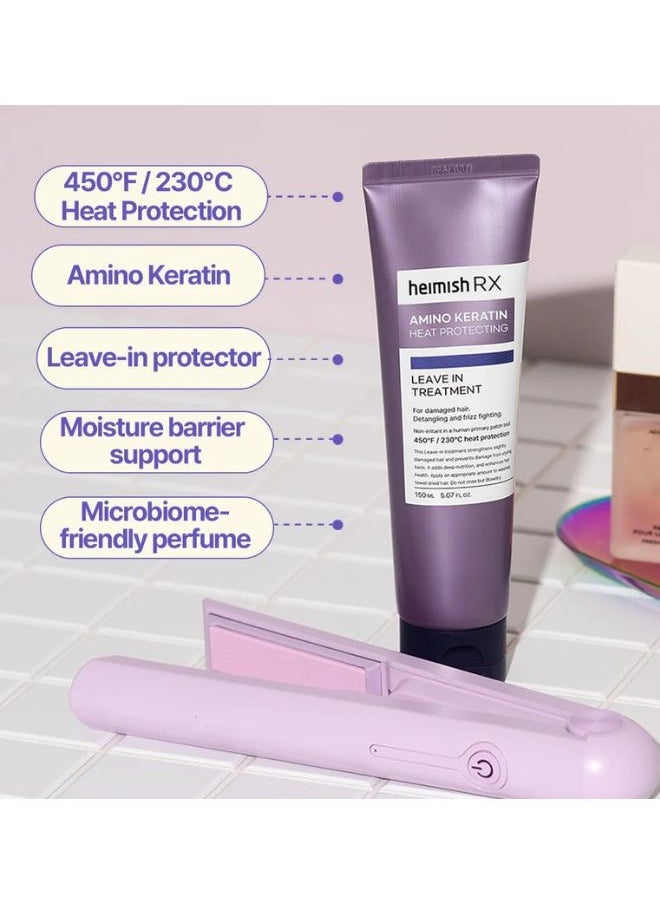 RX Amino Keratin Heat Protecting Leave In Treatment 150ml