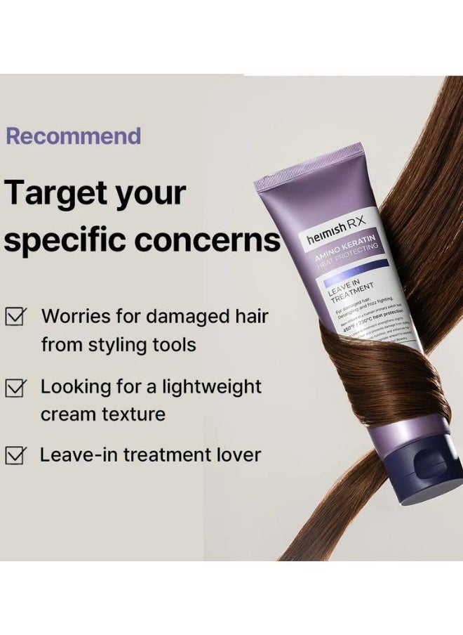 RX Amino Keratin Heat Protecting Leave In Treatment 150ml