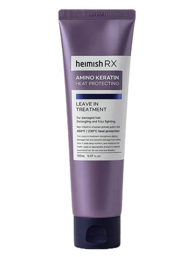 RX Amino Keratin Heat Protecting Leave In Treatment 150ml