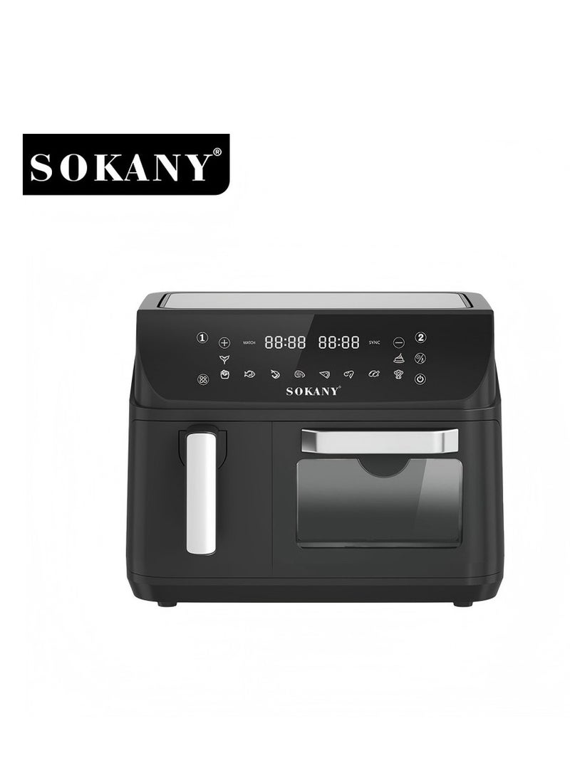 Home Smart Touch Air Fryer, 2400 Watts, Adjustable Temperature - Plug: European Standard