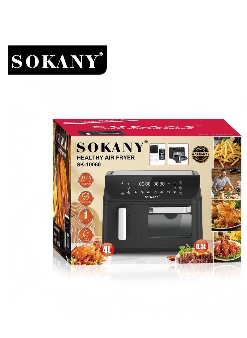 Home Smart Touch Air Fryer, 2400 Watts, Adjustable Temperature - Plug: European Standard