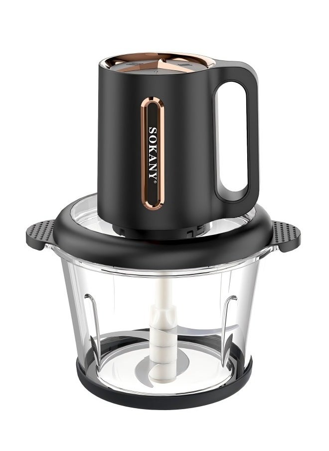 SOKANY 800W High Power 3.0L Capacity Electric Meat Grinder . Plug: European Standard