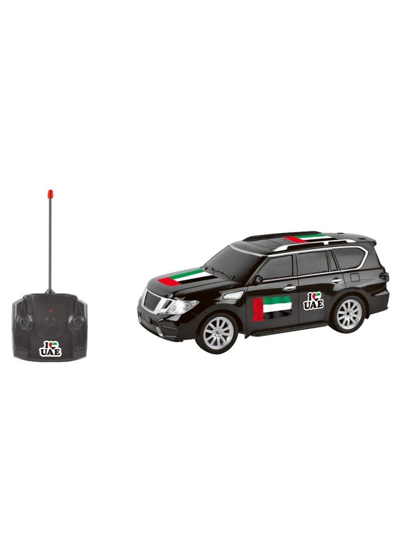 Power Joy Remote Control Desert Cruiser UAE Flag 1/12, Assorted 1 Piece (Style & Color May Vary) | Car for Display | Toy Vehicle | Off-road Car | Gift for Collectors and Kids
