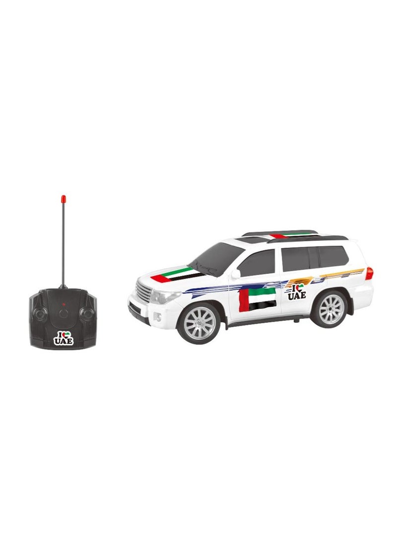 Power Joy Remote Control Desert Cruiser UAE Flag 1/12, Assorted 1 Piece (Style & Color May Vary) | Car for Display | Toy Vehicle | Off-road Car | Gift for Collectors and Kids