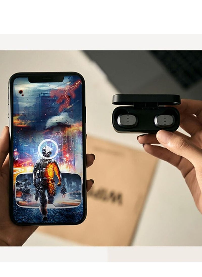 FIIL T1 Lite True Wireless Earbuds – Bluetooth 5.2, 32H Battery Life, IPX7 Waterproof, Ultra-Low Latency, Dual Host Mode, Fast Charging, Lightweight Comfort, HD Sound for Sports & Videos