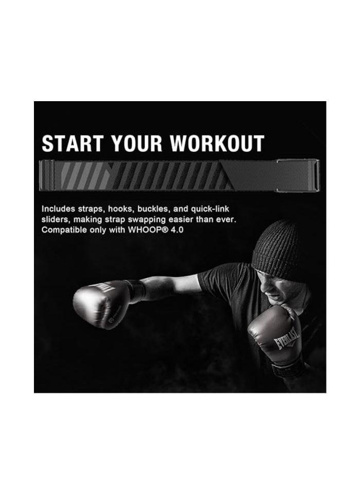 Fitness Tracker Wristband Compatible with Whoop 4.0 - Replacement Strap for Whoop Band 4.0 Wearable Health,Comfort and Durability,Easy to Use and Adjustable