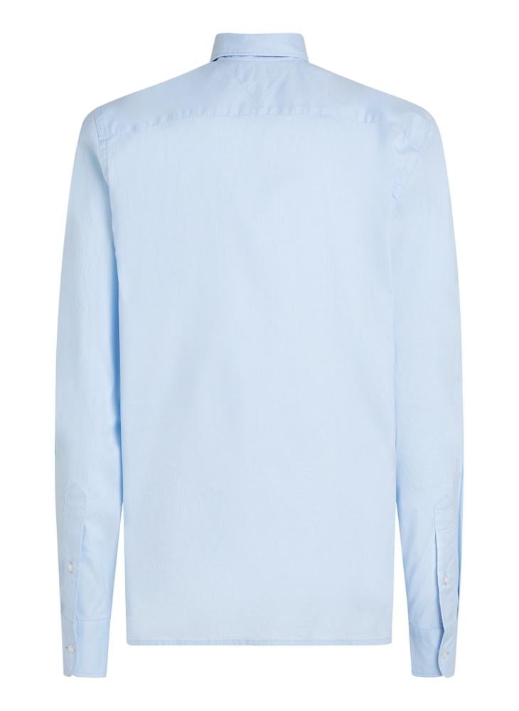 Slim Flex Cotton Poplin Kent Collar Shirt