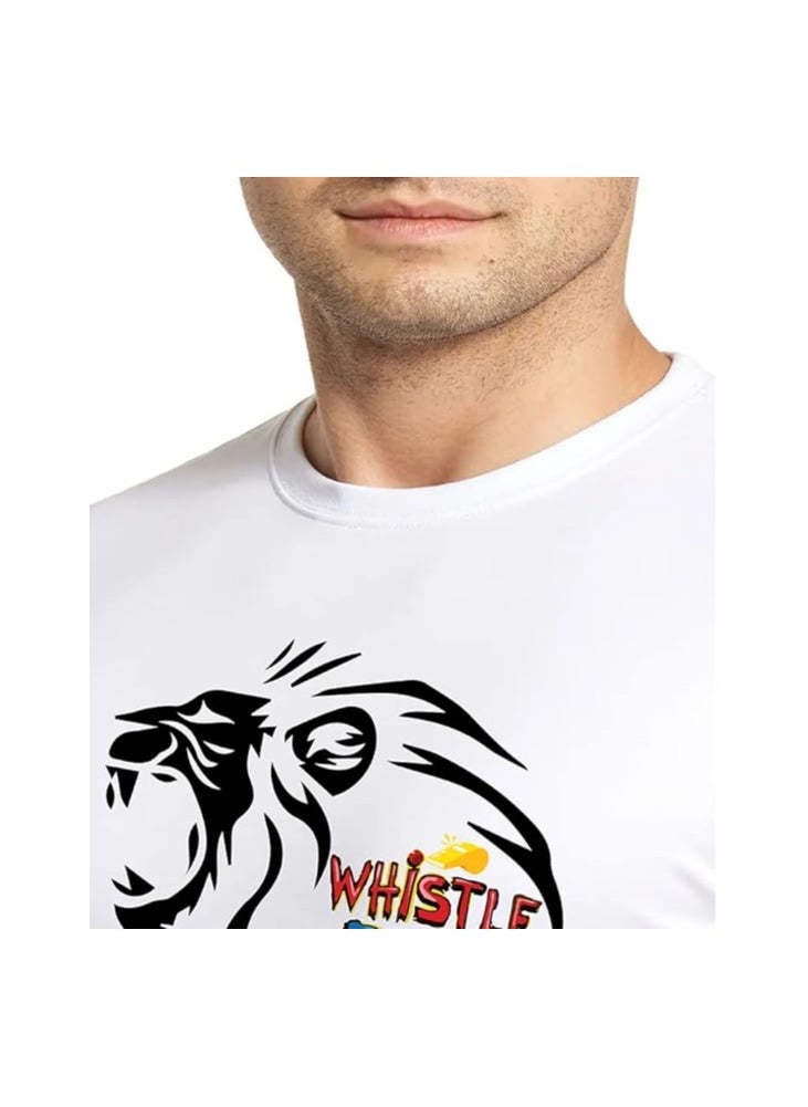Chennai Fans Adult Round Neck Tshirt For Men