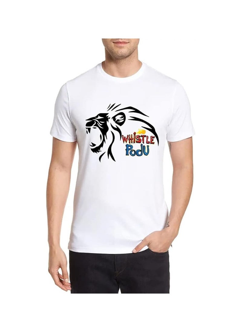 Chennai Fans Adult Round Neck Tshirt For Men