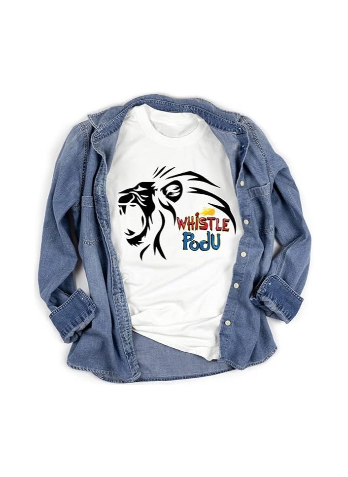 Chennai Fans Adult Round Neck Tshirt For Men