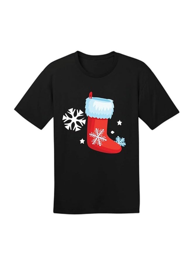 Christmas Initial Letter Printed Adult T-Shirts For Mens-Gift For Everyone