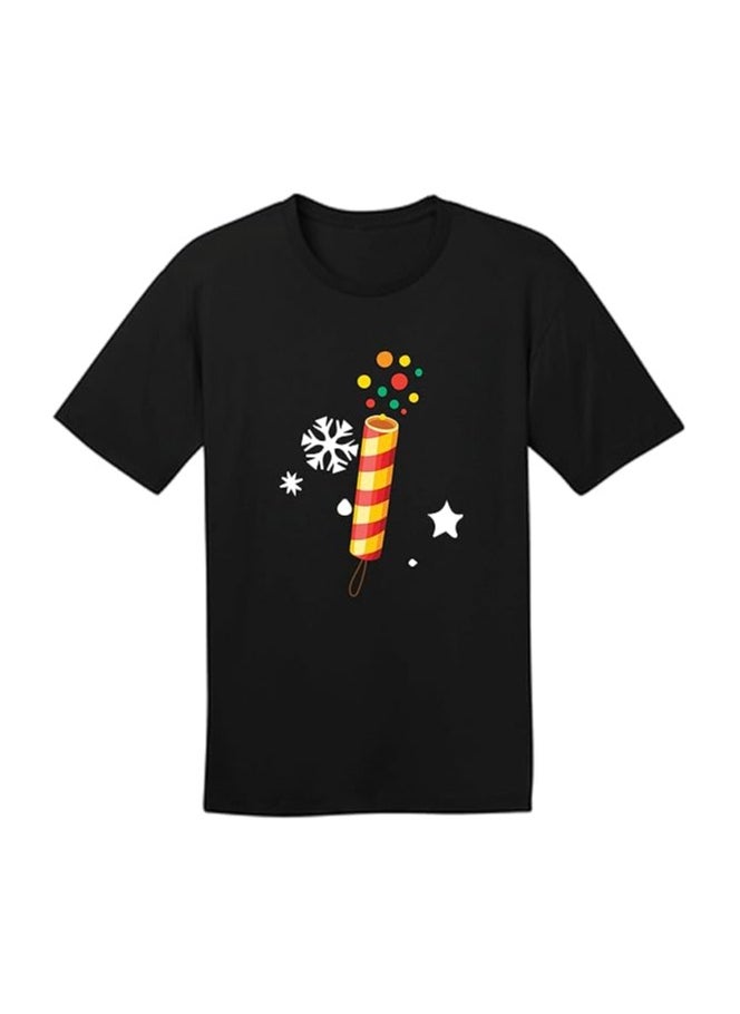 Christmas Initial Letter Printed Adult T-Shirts For Mens-Gift For Everyone