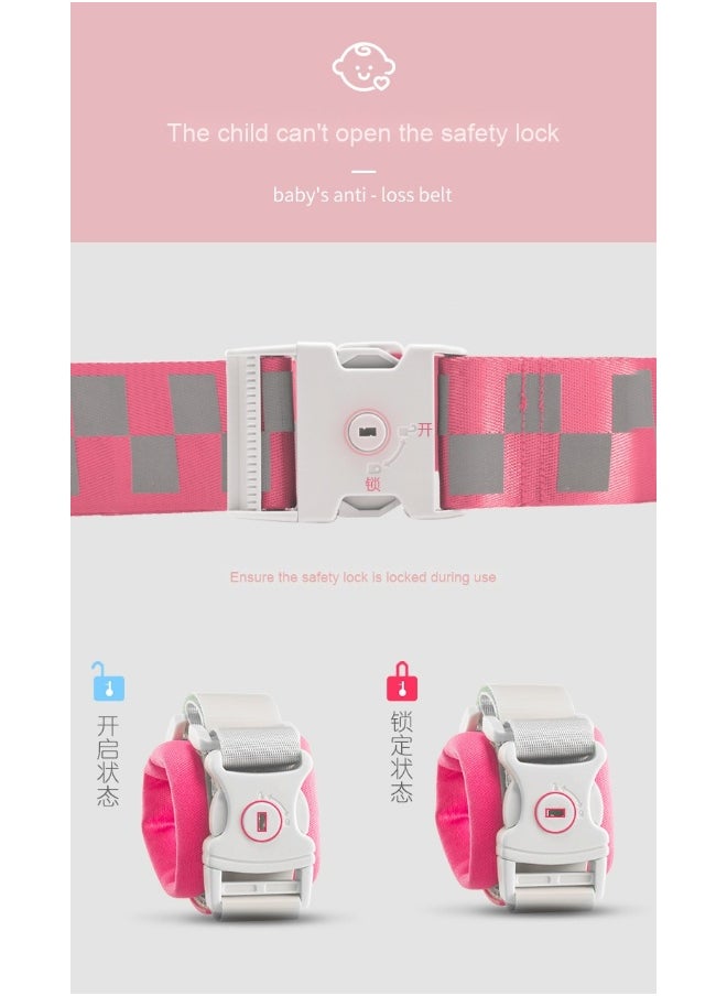 Anti-Loss Wrist Link for Kids - Safety Leash for Walking with Toddlers