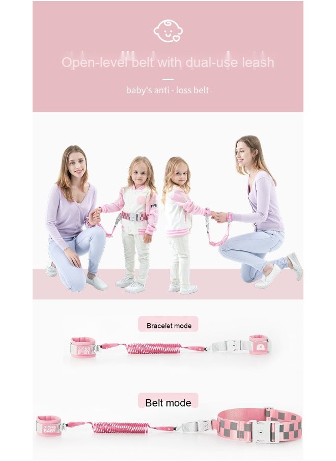 Anti-Loss Wrist Link for Kids - Safety Leash for Walking with Toddlers