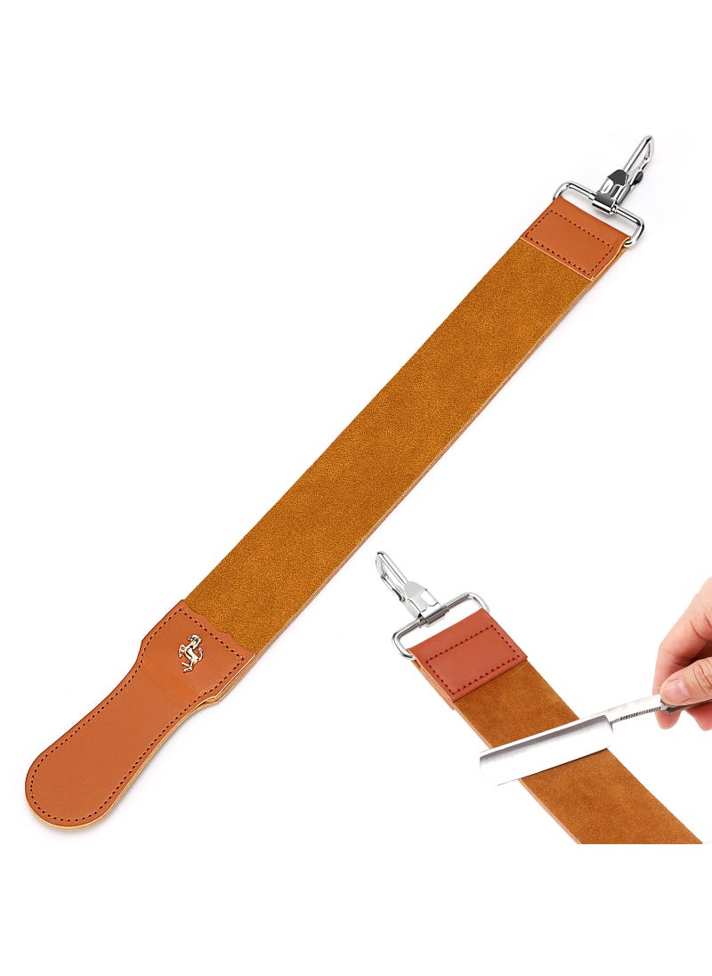Straight Razor Strop Leather Sharpening Strap Barber Leather