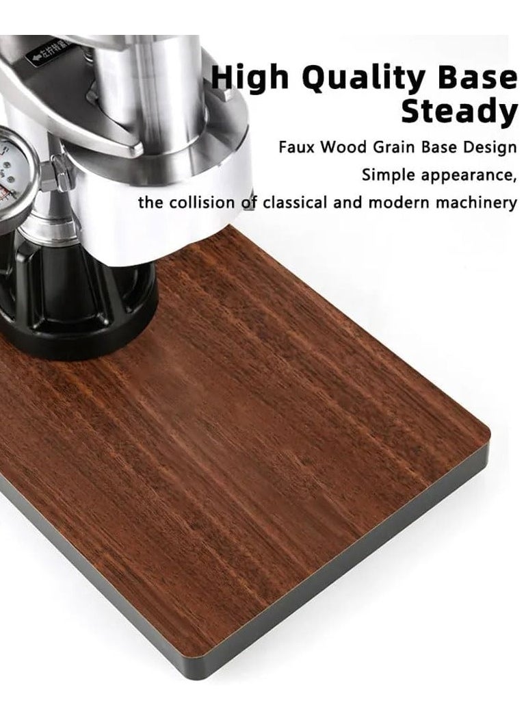 16 Bar Hand-pressed Coffee Machine, Commercial Portable Coffee Hand Press Espresso Machine, Manual Espresso Extraction Variable Pressure Lever Coffee Maker, Feay To Clean, For Home Cafe